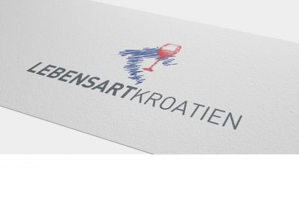 Logodesign für Lebensart Kroatien