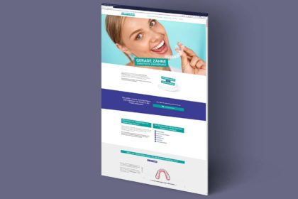 Webdesign für die Allgaier Dental-Technik GmbH, Nürtingen