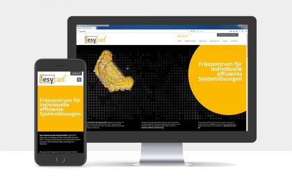 Webdesign für die iesyCAD GmbH